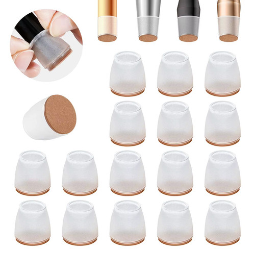 16pcs silicone chair leg - 16pcs, floor