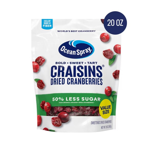 Ocean spray craisins 50 - spray®, 50%