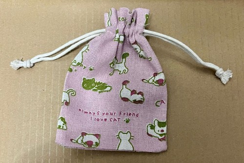 Small drawstring pouch - drawstring, bags