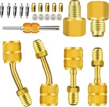 R410A Adapter for Mini Split System Air Conditioner HVAC 5/16” Female to... 