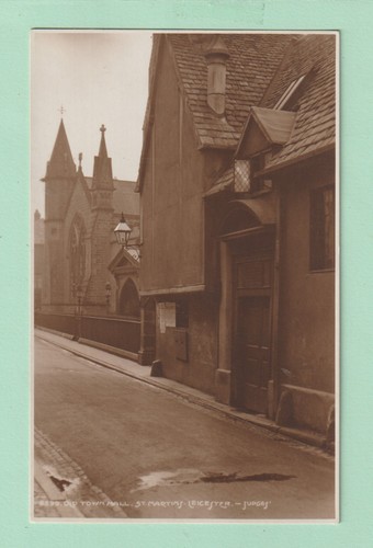 Leicestershire postcard old - postcard,