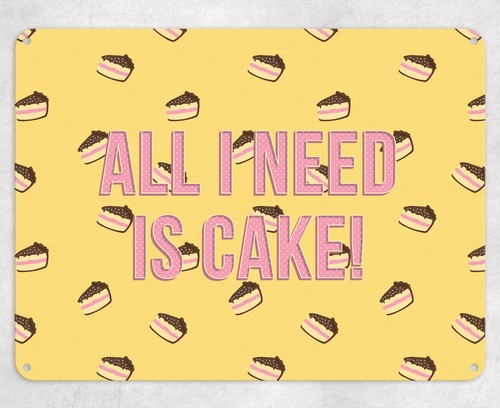 All need cake - need, is