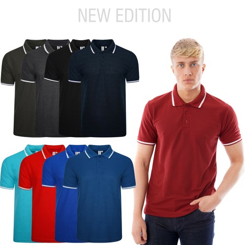 Mens polo shirt - mens, short