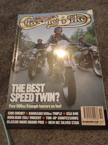 Classic bike magazine - bike,