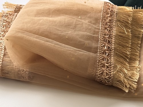 Dupatta chunni shawl wrap gold - dupatta,