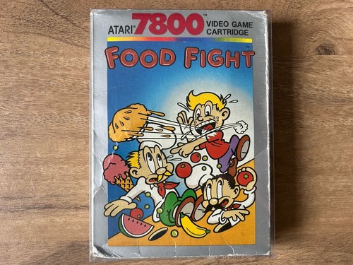 Atari 7800 food fight - atari,