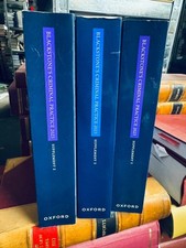 Blackstone's Criminal Practice 2023 Set of 3 Supplement