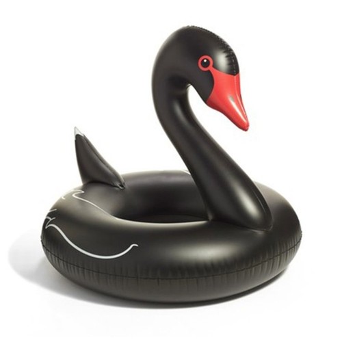 Inflatable swan pool float - inflatable,