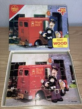 Postman Pat Wooden Puzzle - Falcon - Vintage
