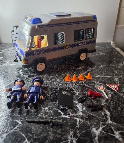 Playmobil police riot van - playmobil, 4023