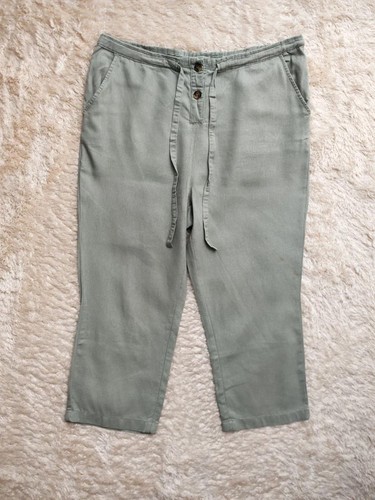 George khaki 100 linen - 100%,
