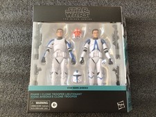 Star Wars The Black Series Ahsoka 501st & 332nd Clone Trooper 2 Pack ~ New