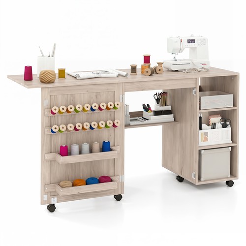 Folding sewing table - sewing,