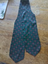 Vtg 50s 60s Tootal Print Rayon