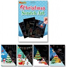 120 x Christmas Scratch Art 4