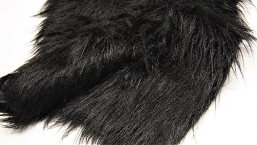 Long pile fun faux - pile, fur