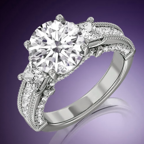 Engagement diamond ring - diamond,