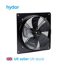 500mm Industrial Axial Flow Plate Extract Fan Factory Warehouse Kitchen -240v 4P