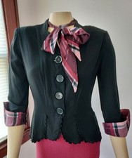 Vintage 1940s Stylish Rayon