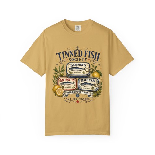 Tinned fish society comfort - tinned,