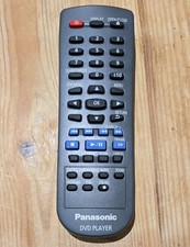 Panasonic N2QAYA000015 Black DVD Player Remote Control for DVD-S48 & DVD-S68