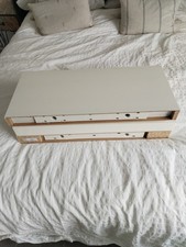 3 X IKEA PERSBY White Wall Shelf, 59x26 Cm