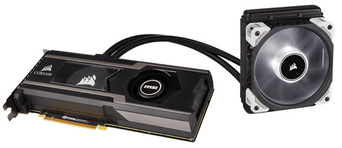 Corsair water cooled geforce - corsair, water-cooled