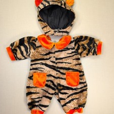 NO LABEL Tiger Print Costume with Orange Trim
