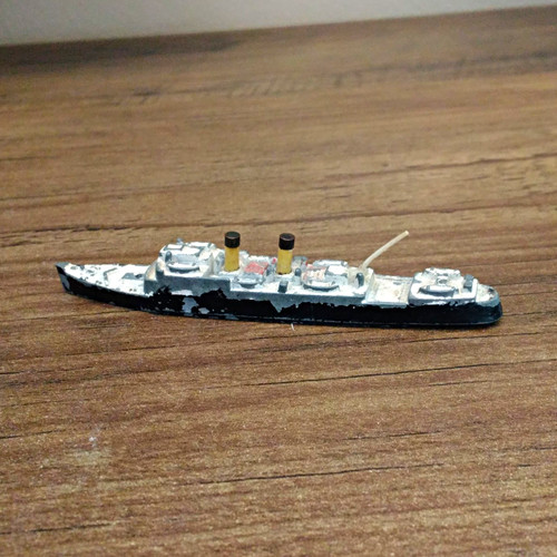 Vintage diecast metal ship - diecast,