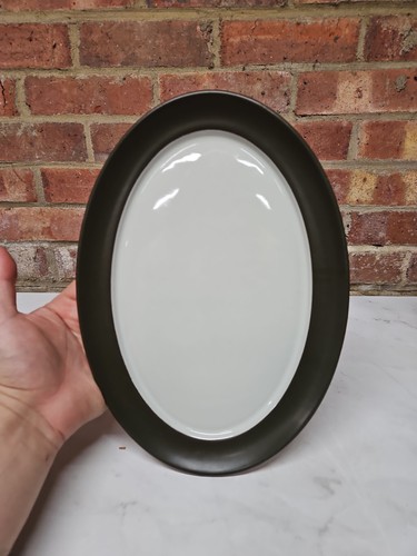 Denby chevron oval dinner - oval,