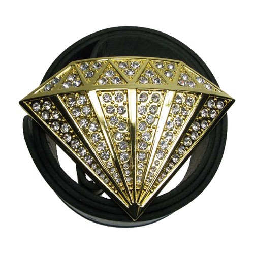 Men gold diamond - diamond, western