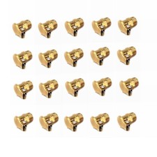 20pcs M6x1mm Brass Grease Oil