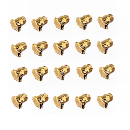20pcs m6x1mm brass grease oil - 20pcs,