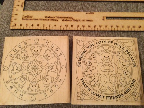 Rubber stamps sending you - ,