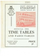 Bus Timetable - Stockport