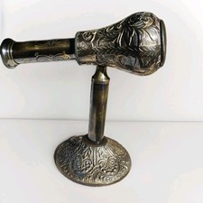 6" Nautical Brass Engraved