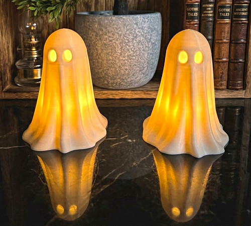 Set ghost theme halloween - 2,