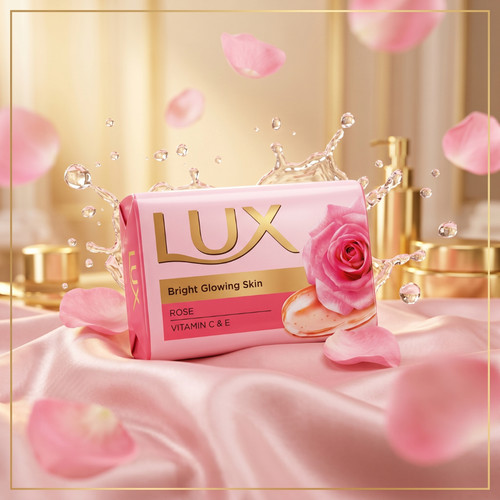 Lux rose beauty soap - lux, 100g