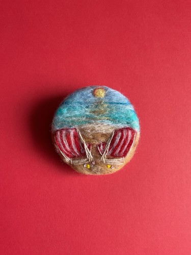 Handmade needle felted - handmade,