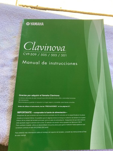 Yamaha clavinova manual - yamaha,