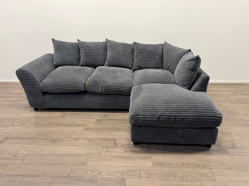 Harry large grey fabric right - large,