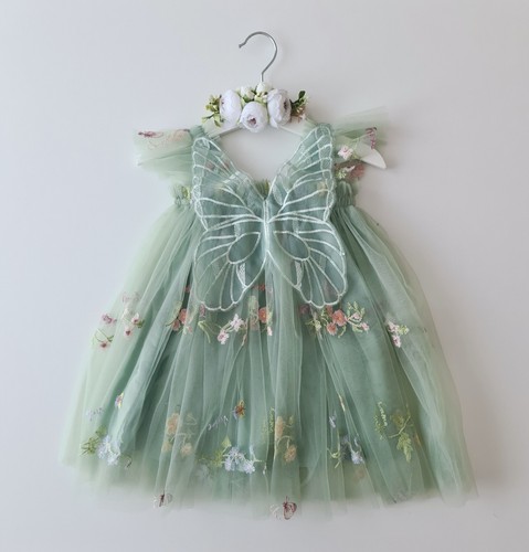 Girls fairy wings dress - girls,