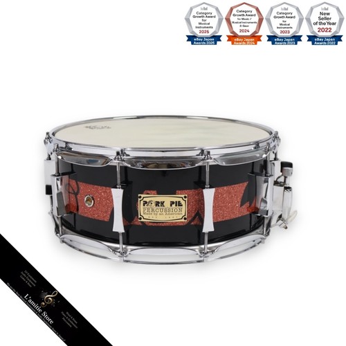 Pork pie snare - snare, maple