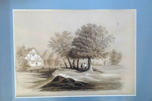 18th century sepia original - century,