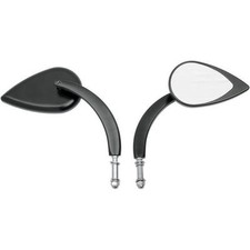 Black Long Stem Teardrop