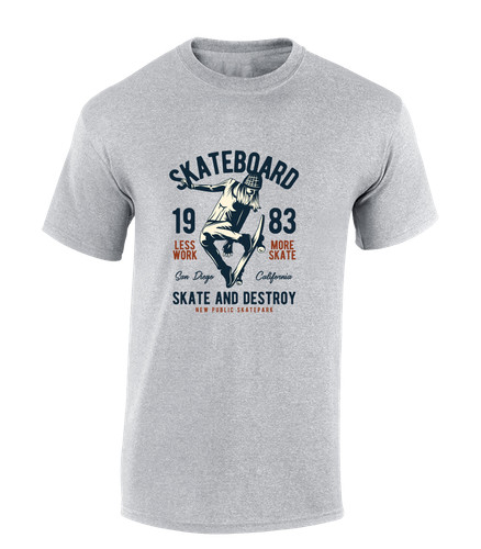 Skateboard skate and destroy - and,