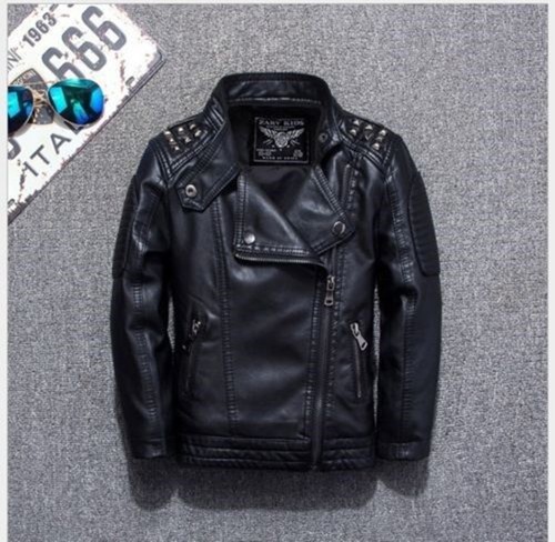 Boys leather jacket casual - boys,