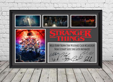 Stranger Things Signed Photo