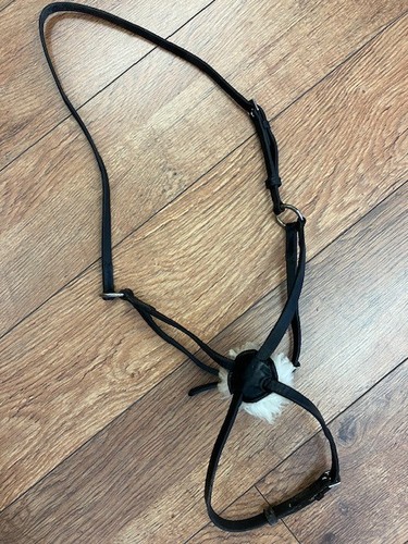 Brown leather grackle - , noseband