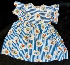 DRESS FOR ANTIQUE DOLL, DOLL